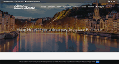 Desktop Screenshot of hotel-du-theatre.fr